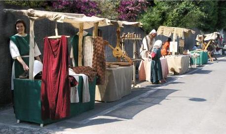 liutaio medioevale a san zenone degli ezzelini - sartoria