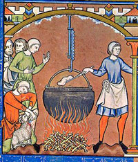 nellaterradiezzelino 2016 san zenone degli ezzelini - pentola cucina medioevale