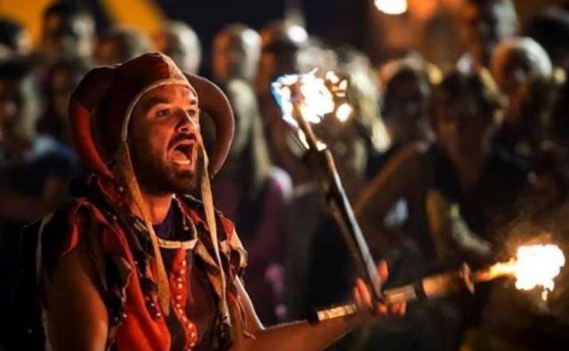 Li nadari giullari - fuoco davide carattini